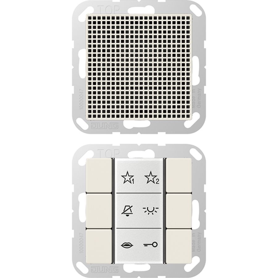 Audio binnenstation modulair AS wit