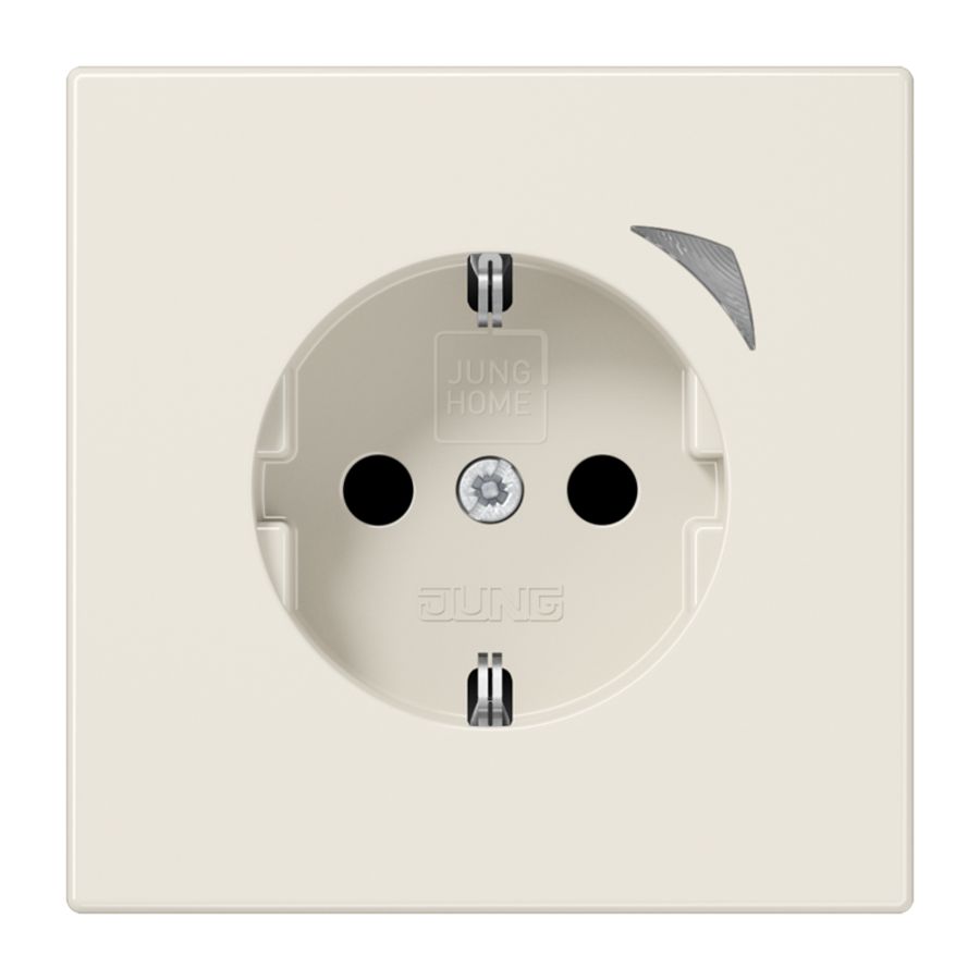 Wandcontactdoos LS990 wit Saf.+ HOME