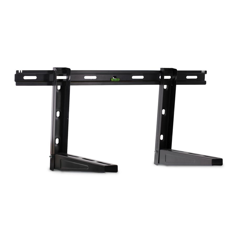 Wandbeugelset antraciet B450xH400mm max. 160kg incl. bevestigingsmateriaal