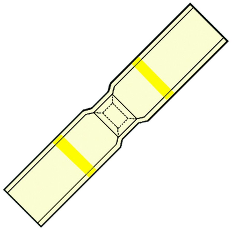 Kist a 50st. Waterdichte soldeer Fohnparallelverbinder 4-6mm²