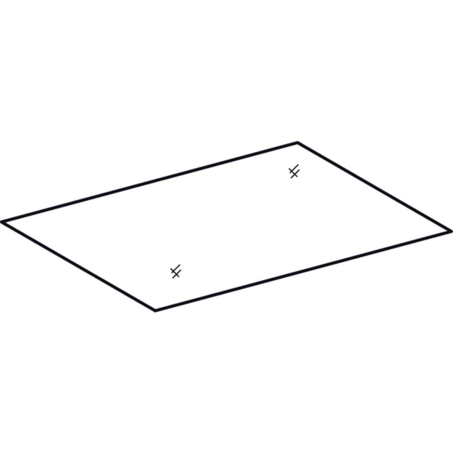 antislipmat voor zijkast: B=60cm