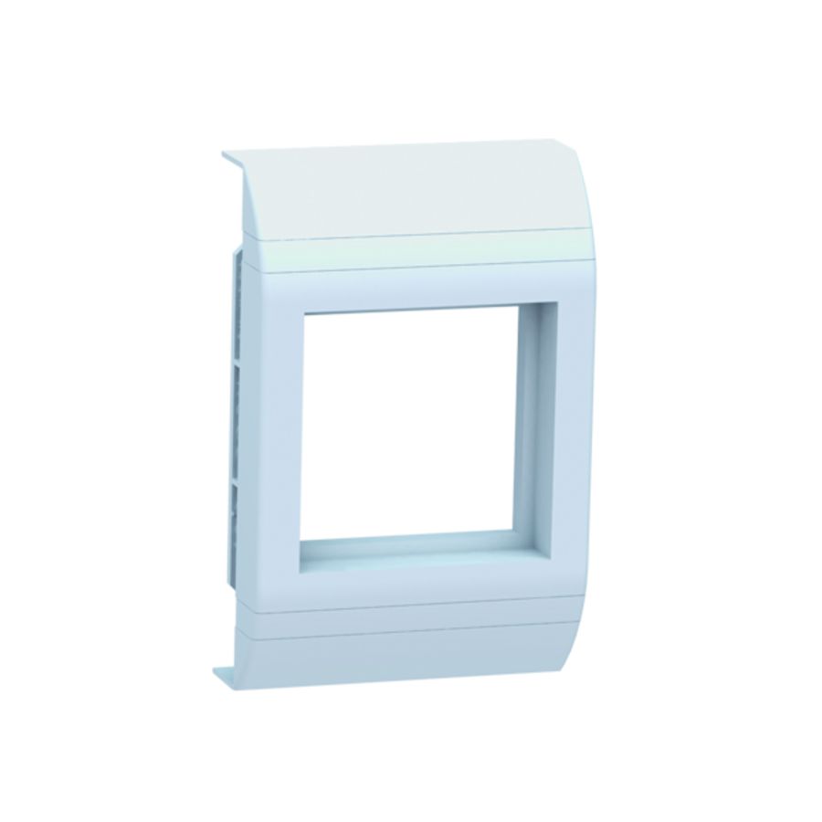 Afdekraam GGK MR domino 90b 45/45 wit RAL9010