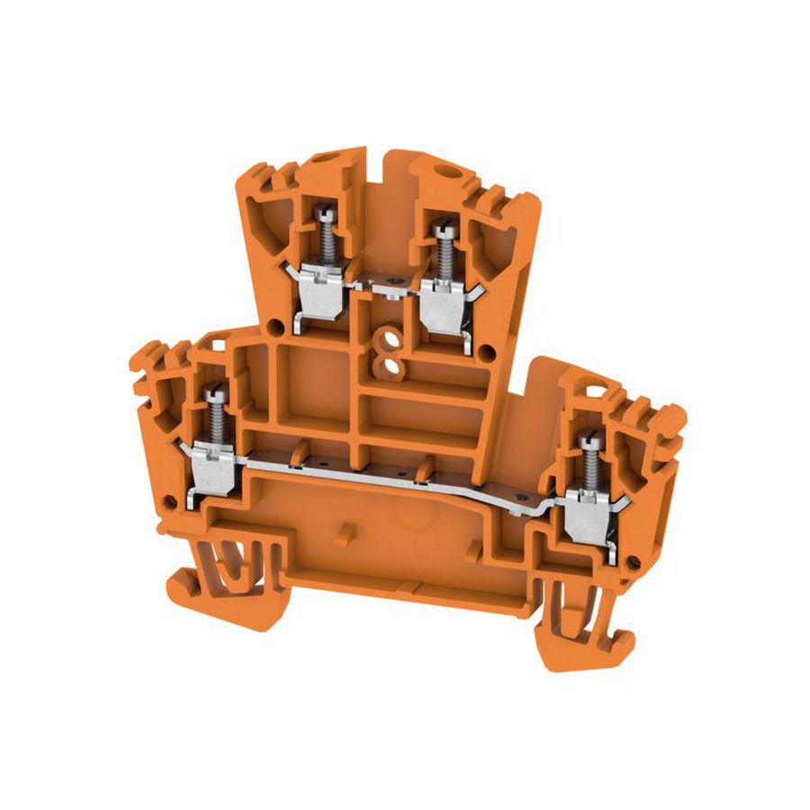 Klemrail oranje 2.5mm² 400 1021560000 VVE=100