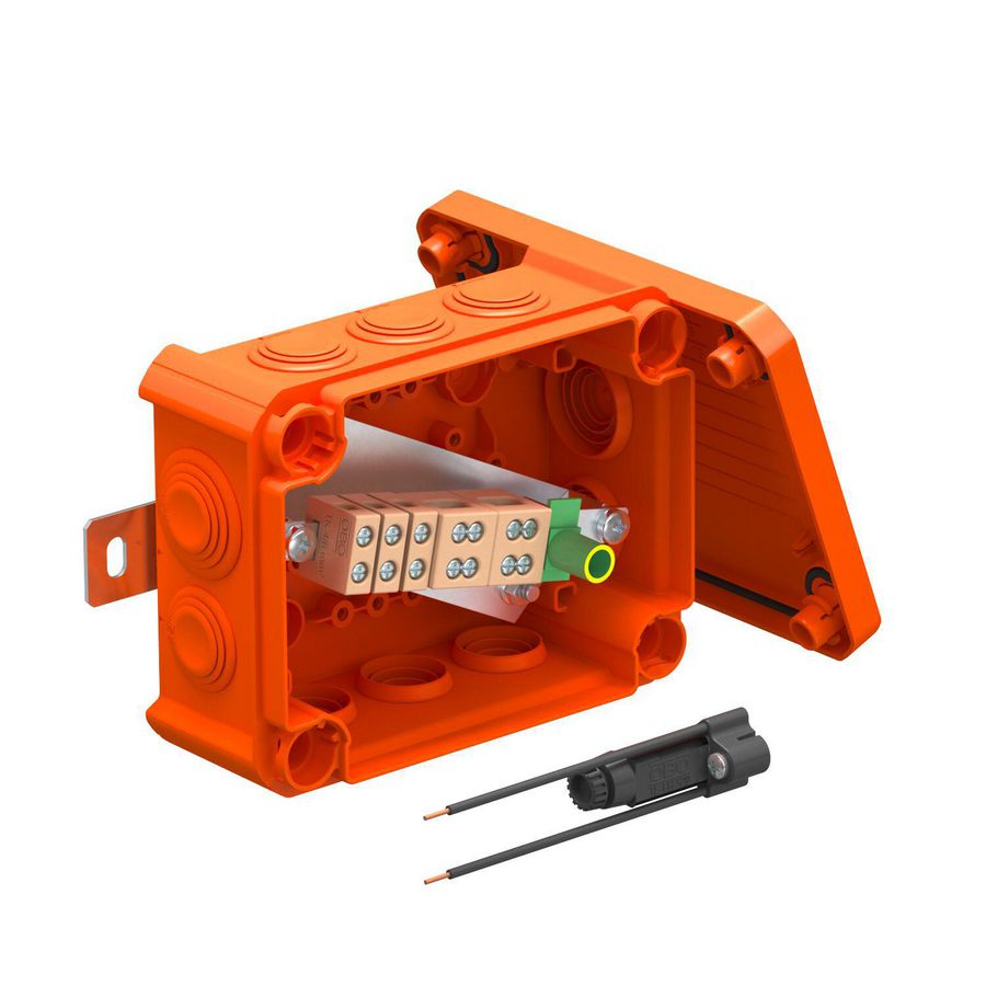 Kabeldoos functiebeh. 150x116x67 polypropylen orange 7205752