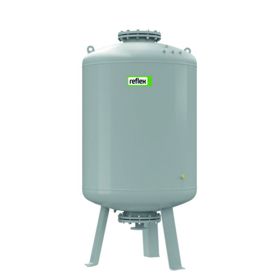 Volgvat / koppelvat REFLEXOMAT RF1500 grijs max. 6bar tbv drukbehoudautomaten