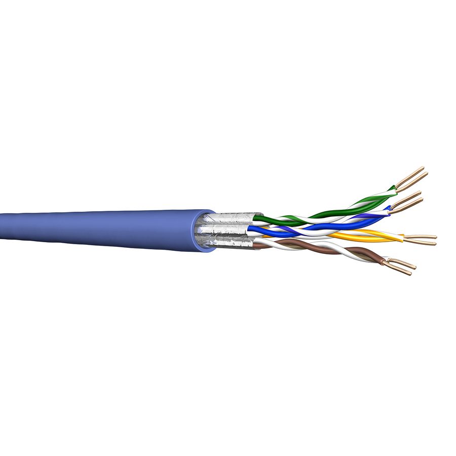 Haspel a 500m. UC500 S23 cat.6a U/FTP Cca bu# 4x2x23 AWG