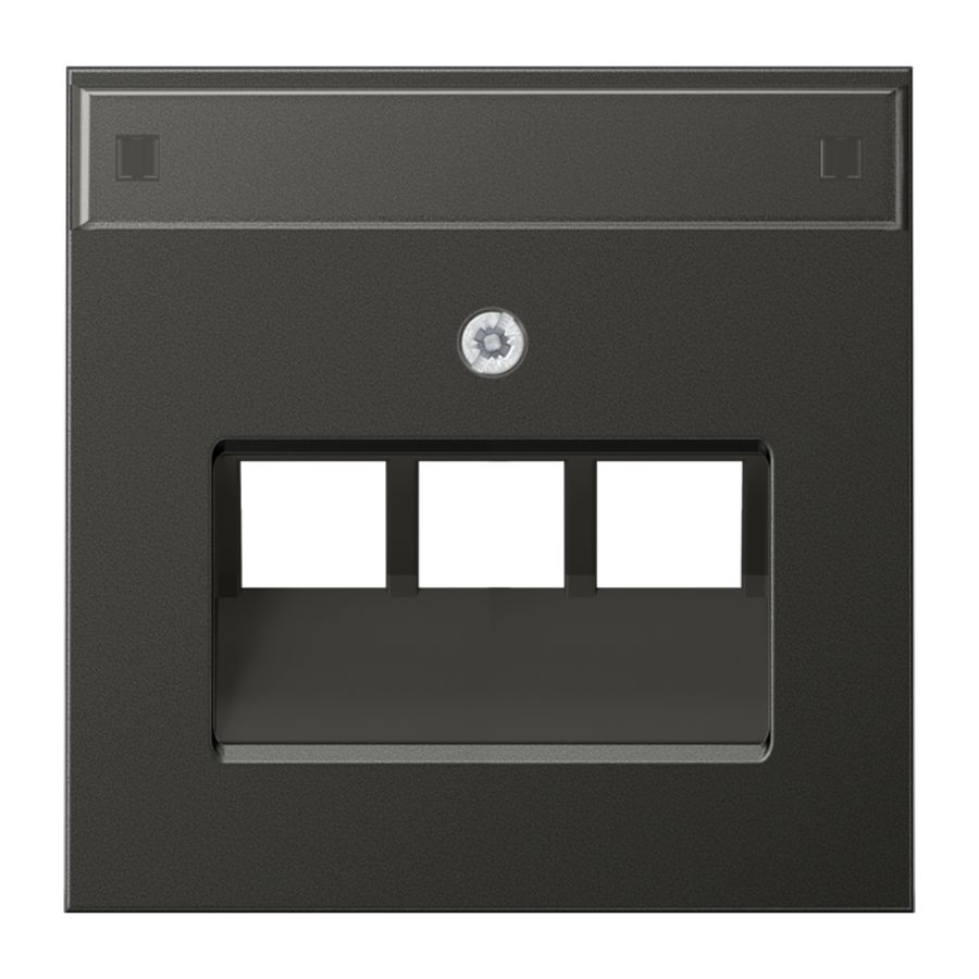 Afdekking antraciet voor UAE data 3-voudig LS VVE=10