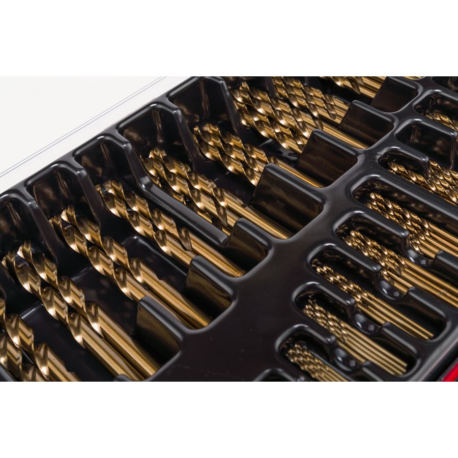 Assortimentskoffer metaalboren DIN1869 5%cobalt 100-delig 1 t/m 10mm