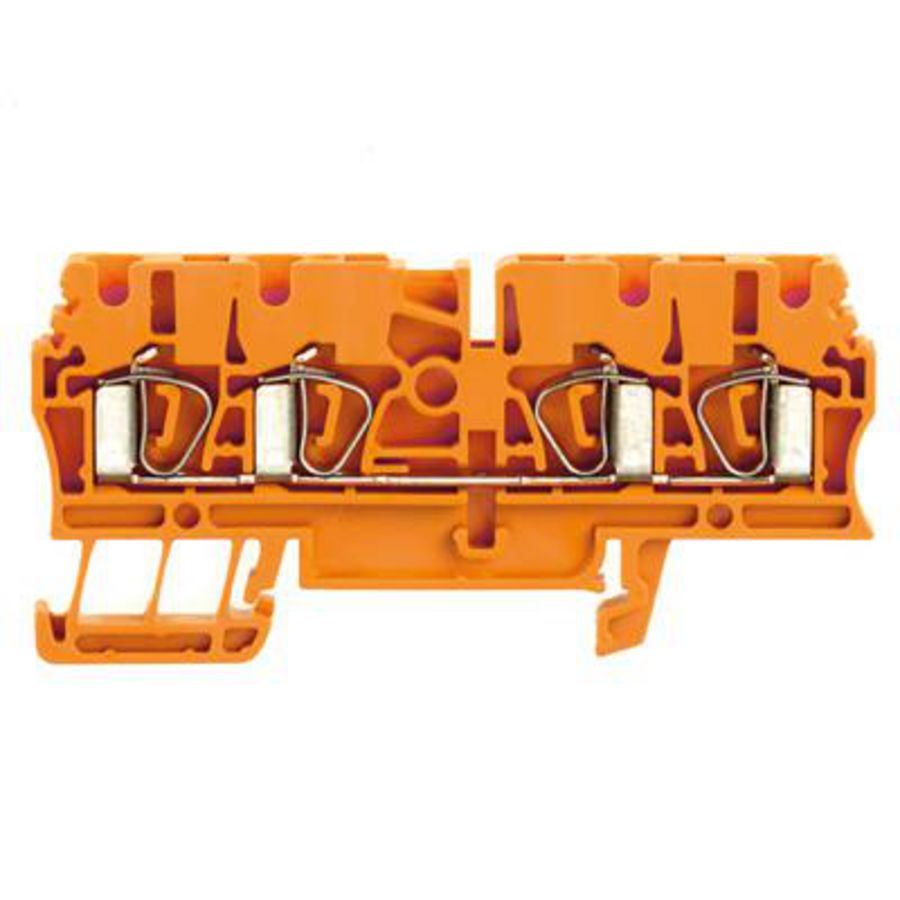 Doorvoerklem oranje 2.5mm2 1636800000 VVE=100