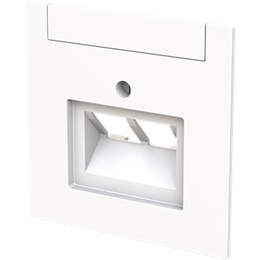 Centraalplaat voor datadoos 2 x RJ45 art-wit (1803-02-44G)