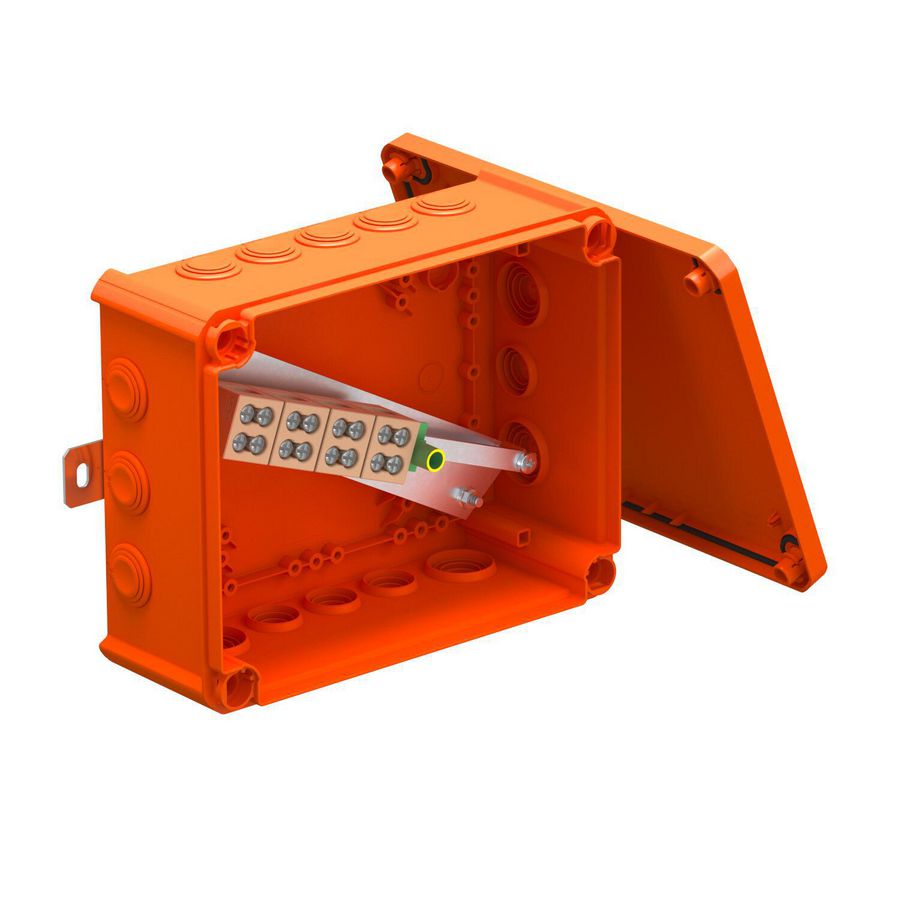 Kabeldoos functiebeh. 240x190x95 polypropylen orange 7205750