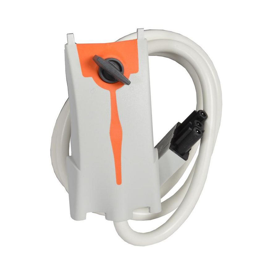 Plug 10A L2-N oranje +1m. kabel + GST18