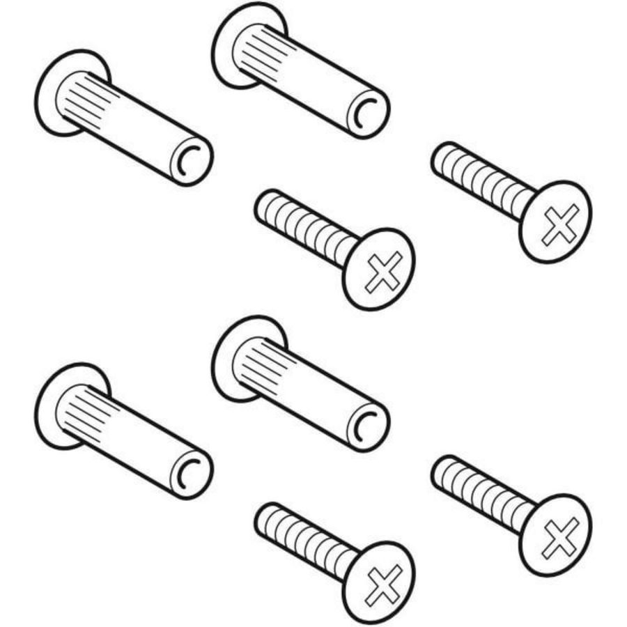 bevestigingsmateriaal voor zijkast