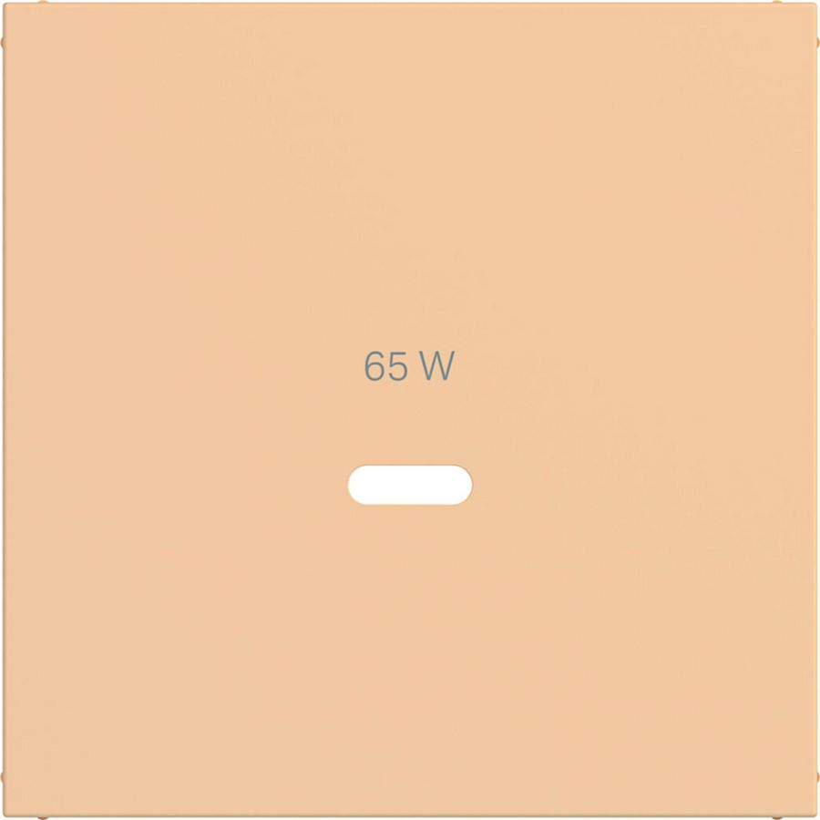 Centraalplaat voor USB-C-contactdoos, A.x/C.x, petal, mat