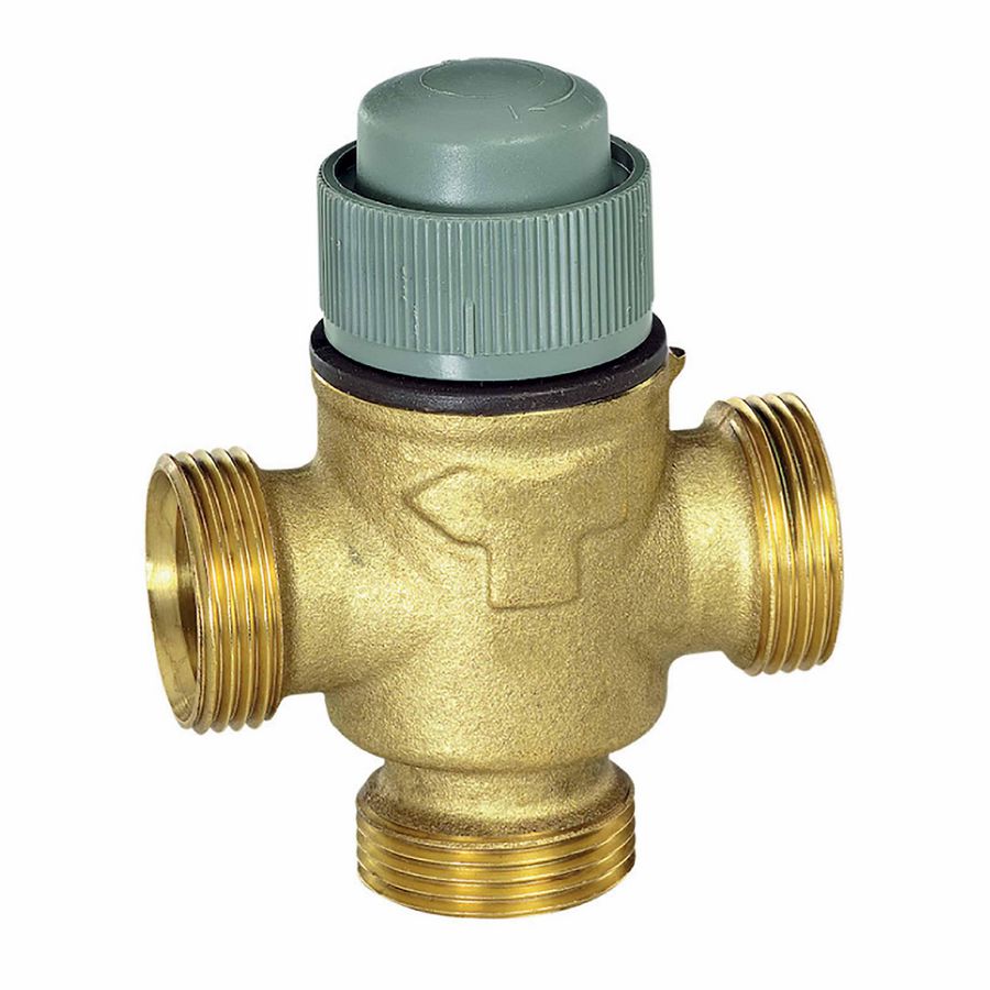 3-weg regelafsluiter 2"bt.dr. PN16 DN32 2..130°C.