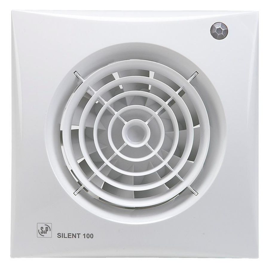 Badkamerventilator SILENT-100CRIZ 100mm vertraging+timer VVE=4
