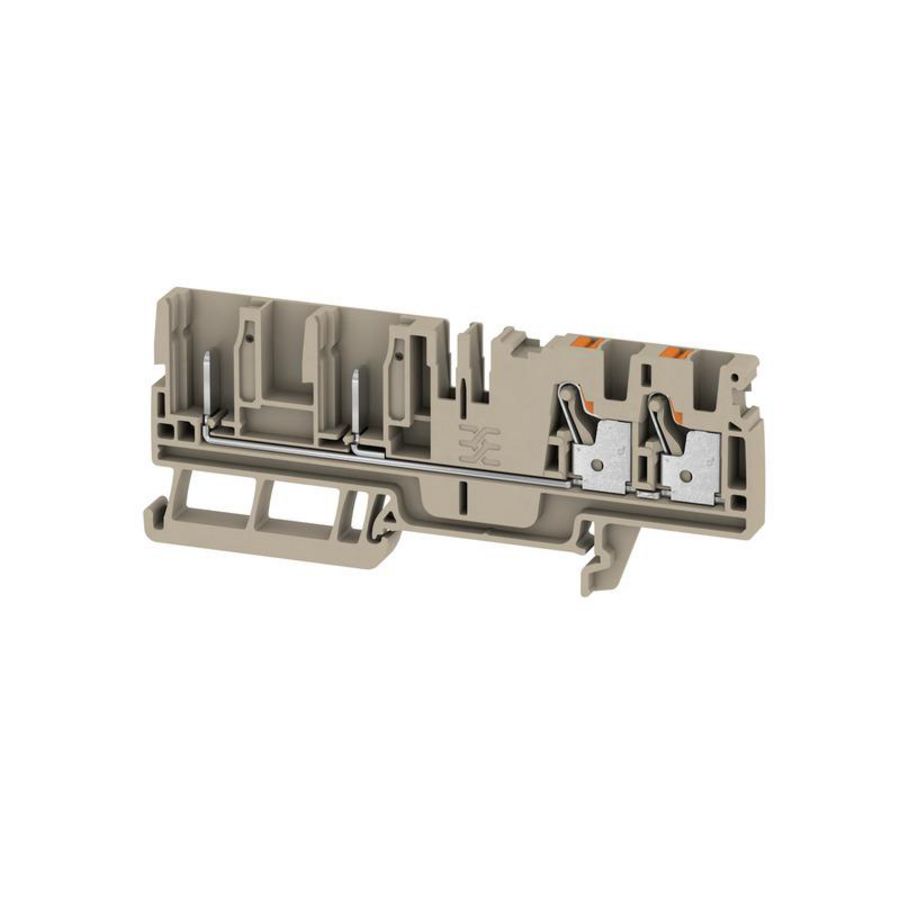 Insteekbaar PUSH IN Plug-in d.beige 4 4mm² VVE=50