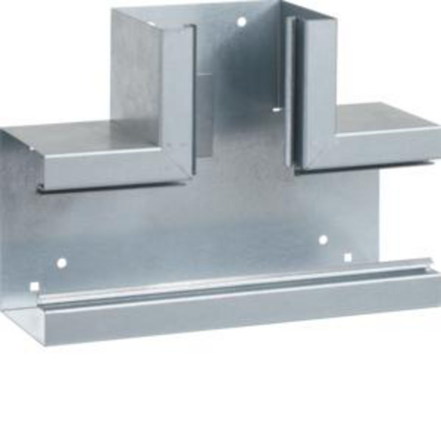 T-stuk staal voor goot BRS 100x130mm verzinkt