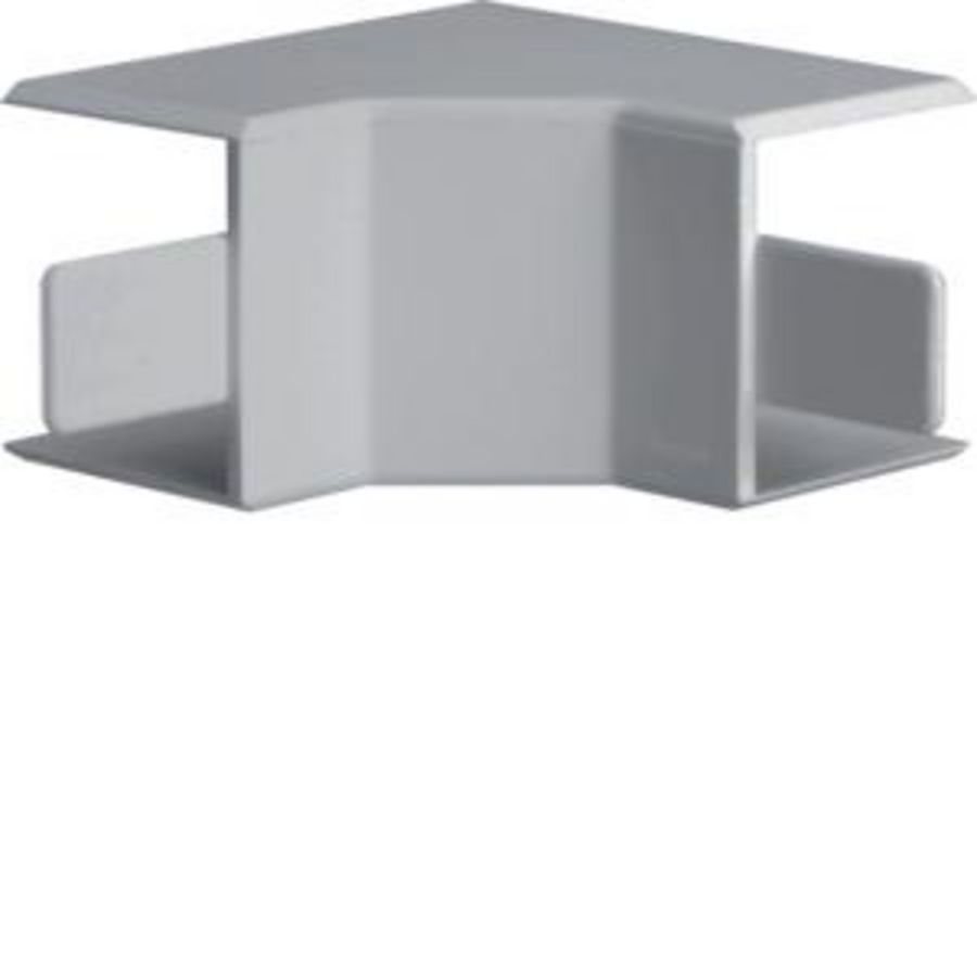 Binnenhoek voor goot 40x40mm LF grijs