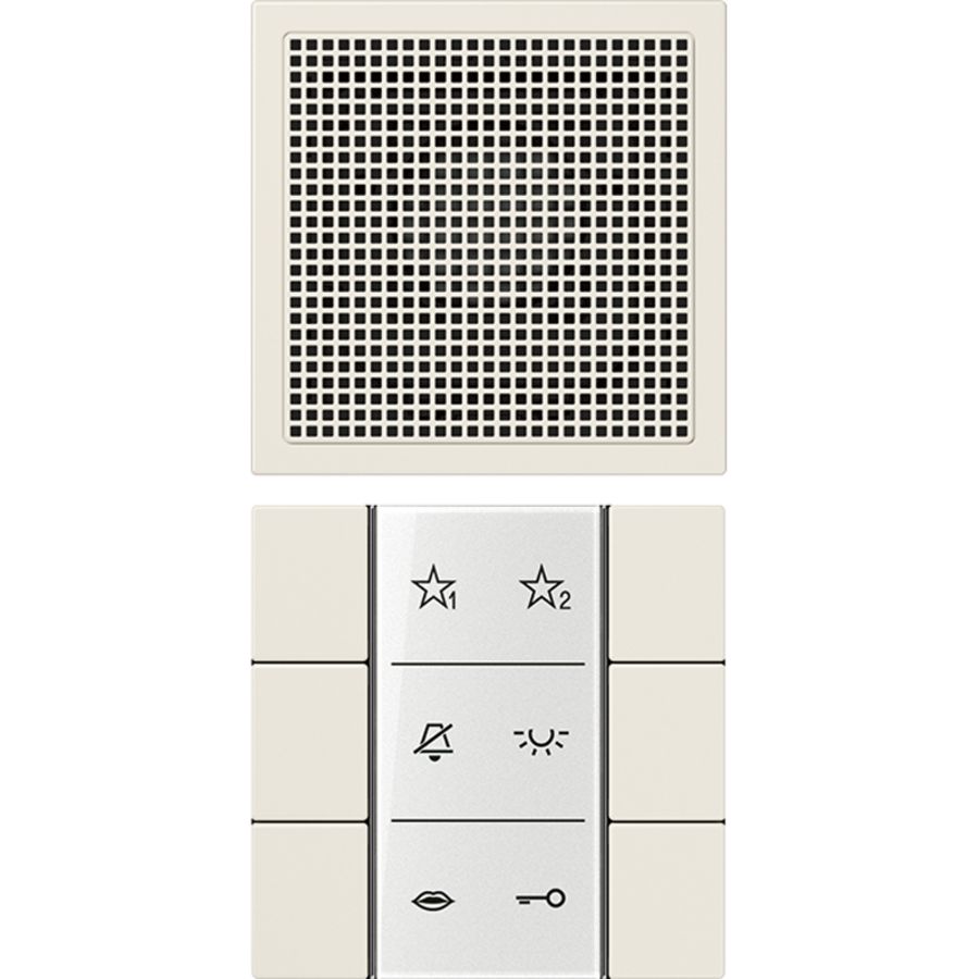 Audio binnenstation modulair LS wit