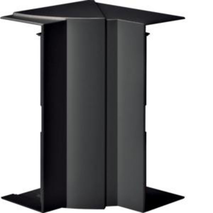 Binnenhoek BR65 65x210mm 2x80mm variabel halogeenvrij zwart