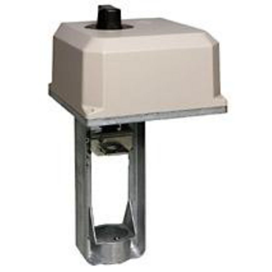 Servomotor t.b.v. V50/V53 24V-7VA 0/2...10V/0/4...20mA 1800N IP54 lichthoogte 20mm looptijd 114 sec. handbediend