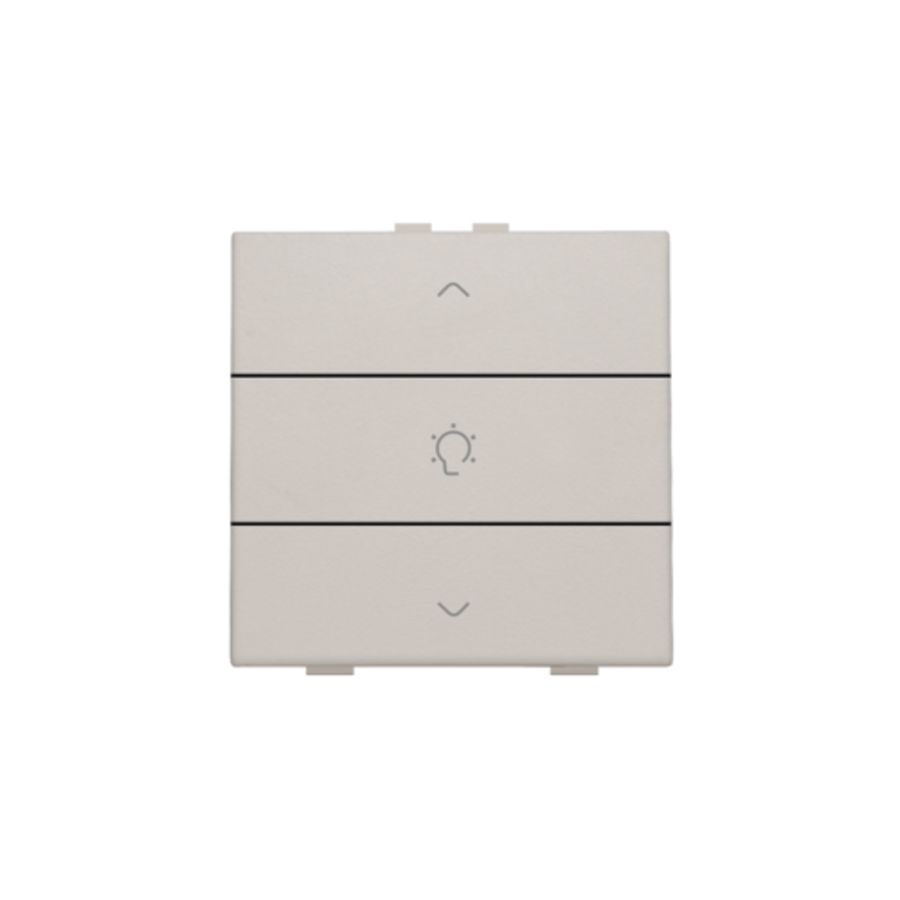 Enkelvoudige dimbediening Home Control light grey