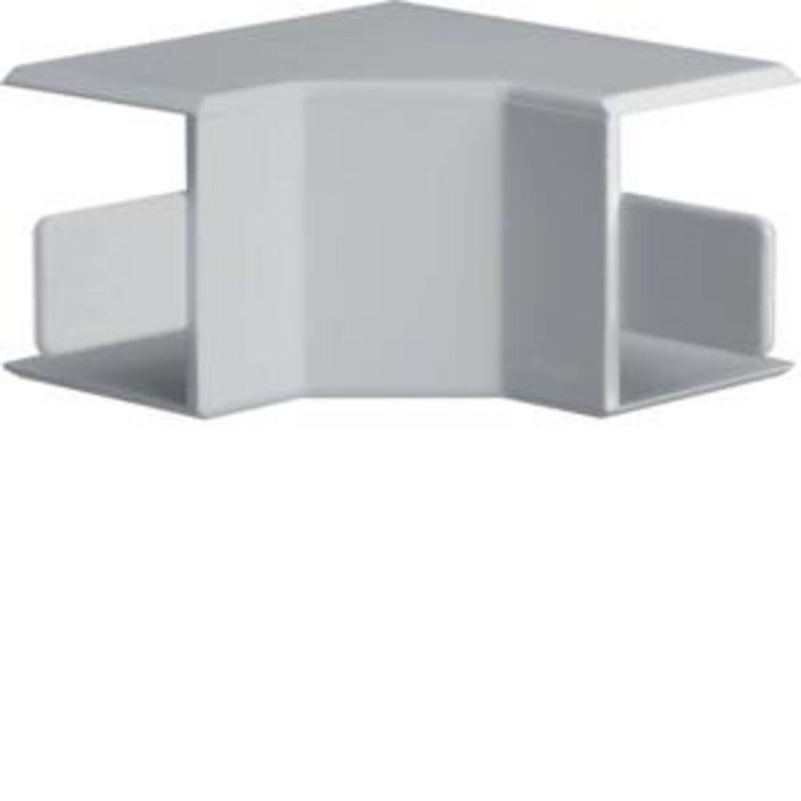 Binnenhoek voor goot 40x40mm LF lichtgrijs