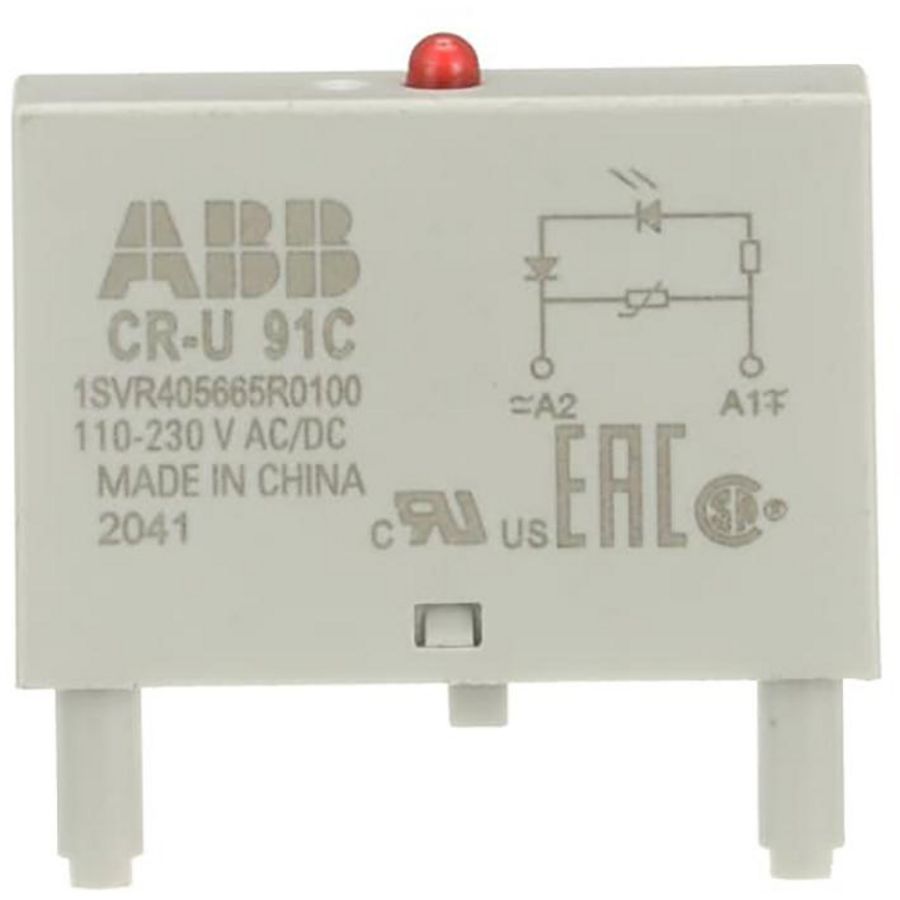 Overspanningsbegrenzer varistor en led 110-230vac/dc VVE=10