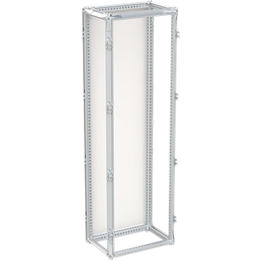 Kast alleen met achterwand 2PW/12GU/D4 RAL7035