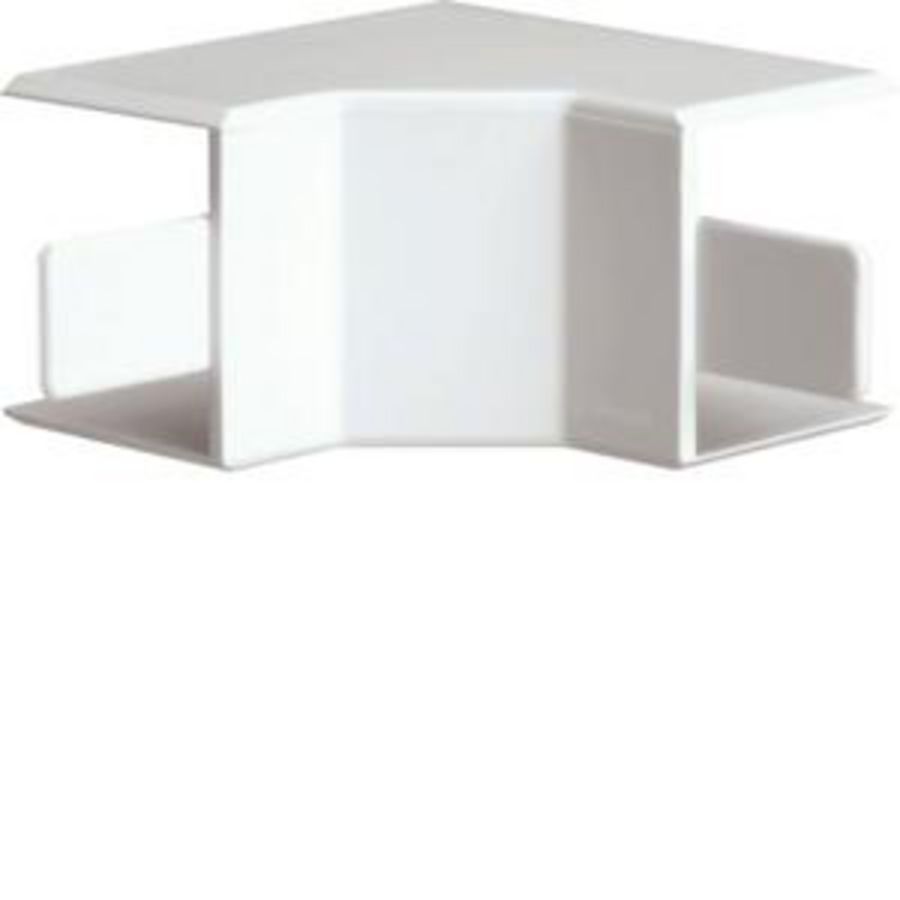 Binnenhoek voor goot 40x40mm LF verkeerswit