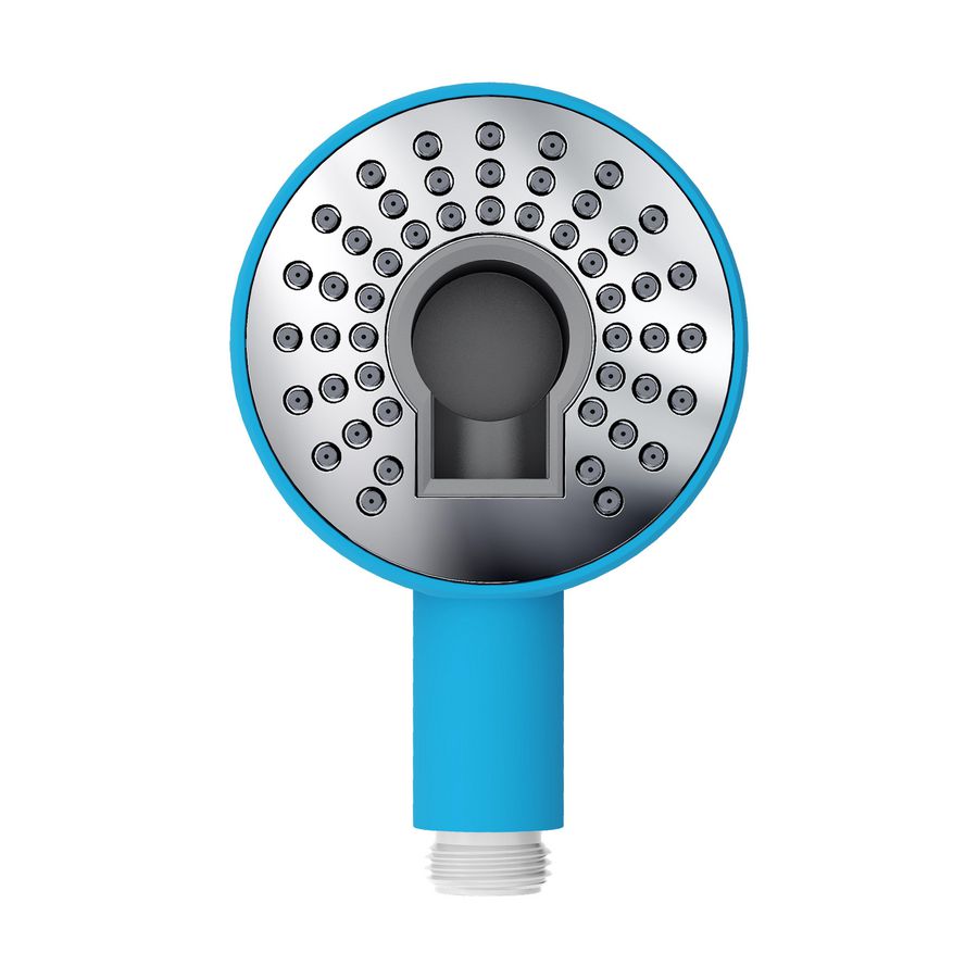 Universele handdouche blauw soft-touch