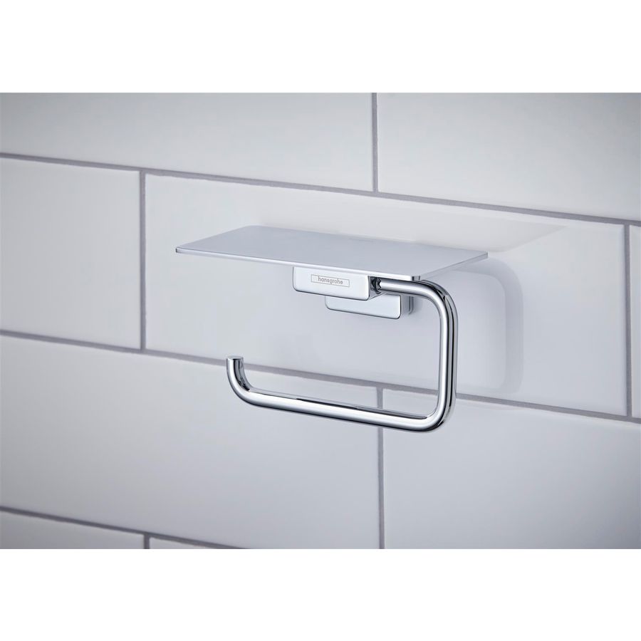 AddStoris closetrolhouder+planchet chroom