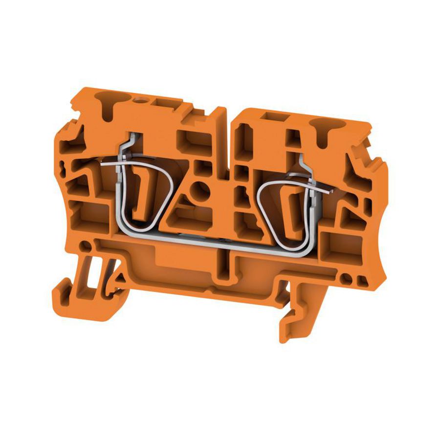 Doorvoerklem oranje 4mm2 1636830000 VVE=100
