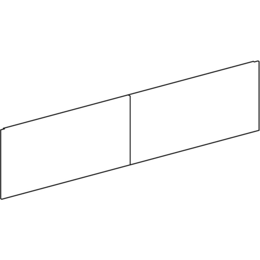 Vulladevoorzijde voor WSTOBK breedte 1595 cm grijs