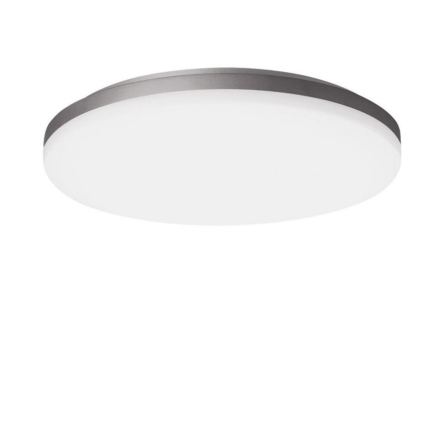 LED-Opbouwarmatuur 3000K 23W statisch HF Opaalwitte diffuser