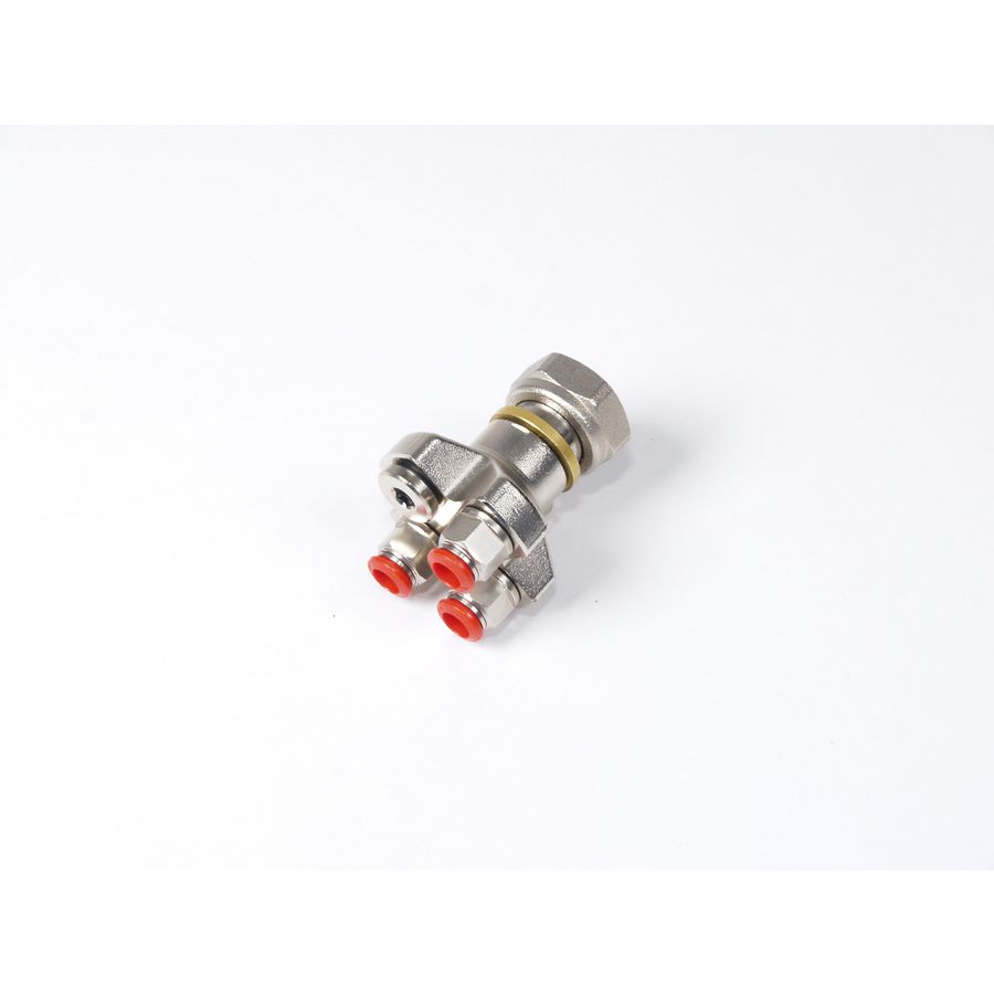 Aansluitkoppeling SLIM FIT PUSH 3x 10mm buis