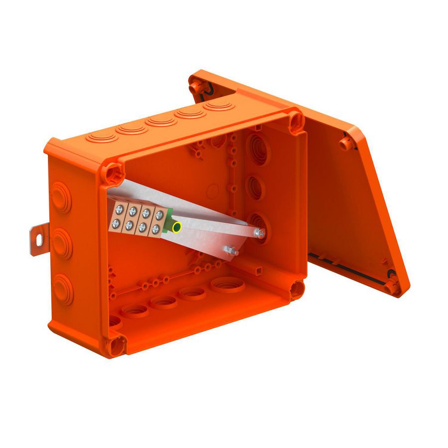 Kabeldoos functiebeh. 240x190x95 polypropylen orange 7205744