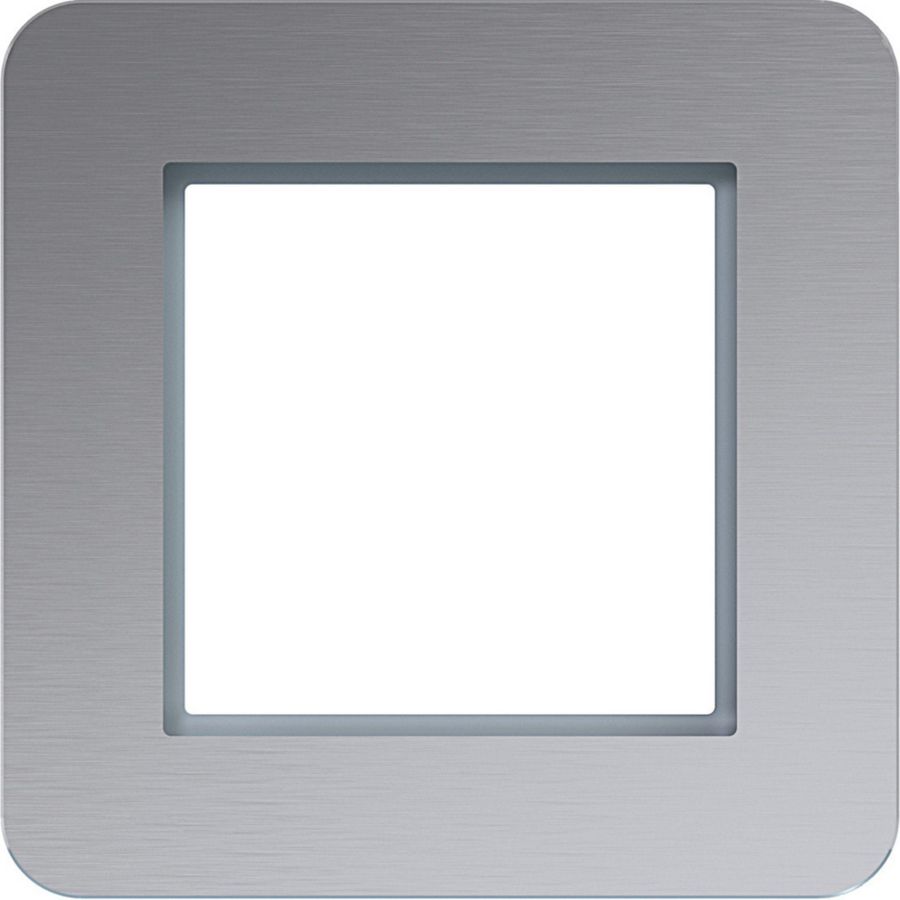 Afdekraam 1-voudig C.8 aluminium