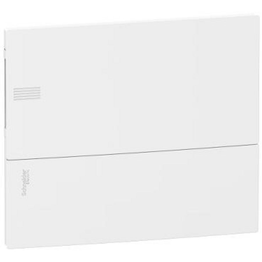 Voorpaneel Wit inbouwverdelers 1x Resi9 Mini Pragma VVE=20
