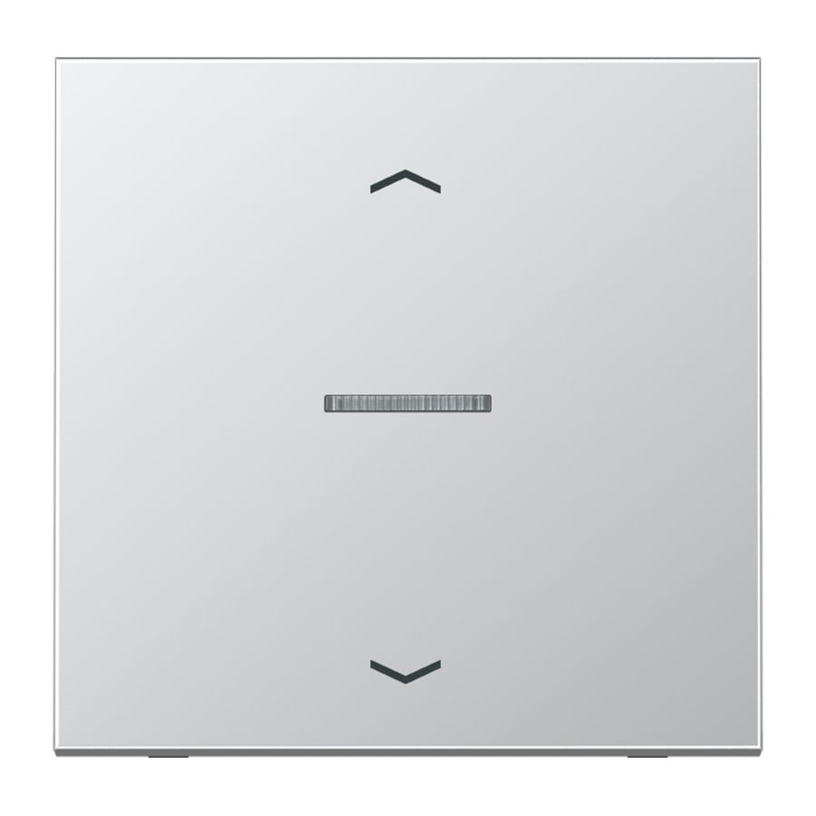 Stuurafdekking LS 1voudig aluminium pijl HOME