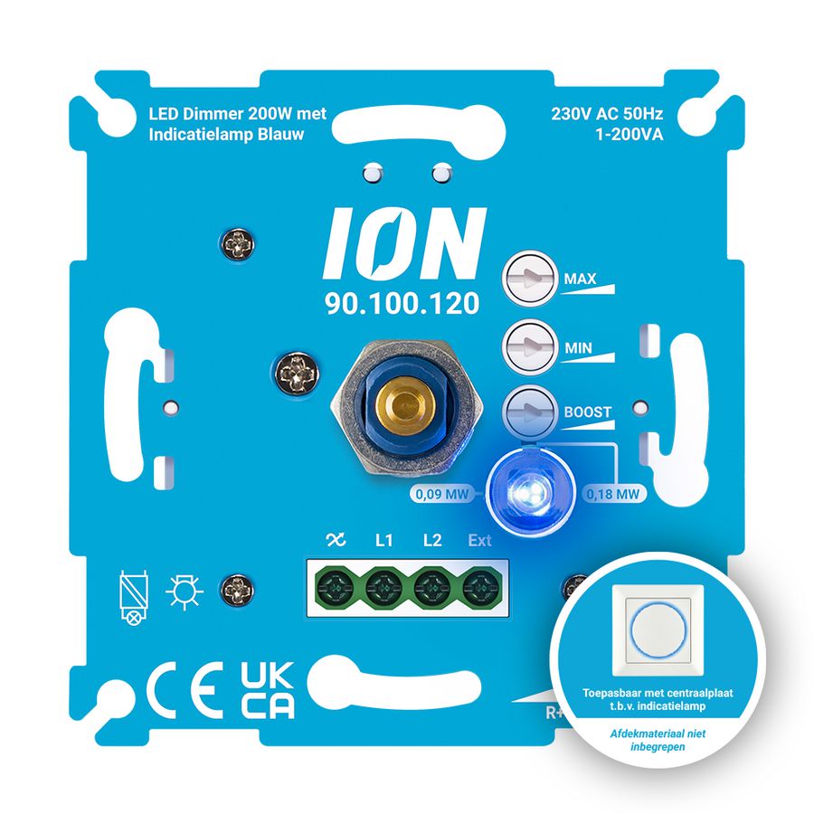 LED Dimmer met Indicatielamp VVE=10