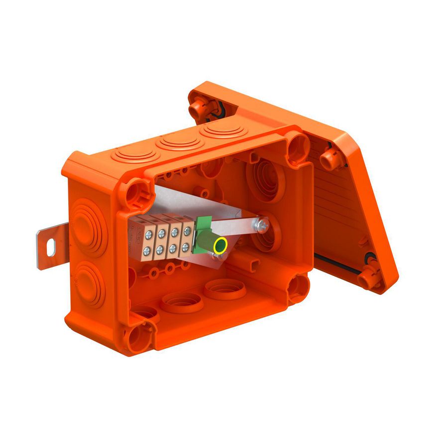 Kabeldoos functiebeh. 150x116x67 polypropylen orange 7205740