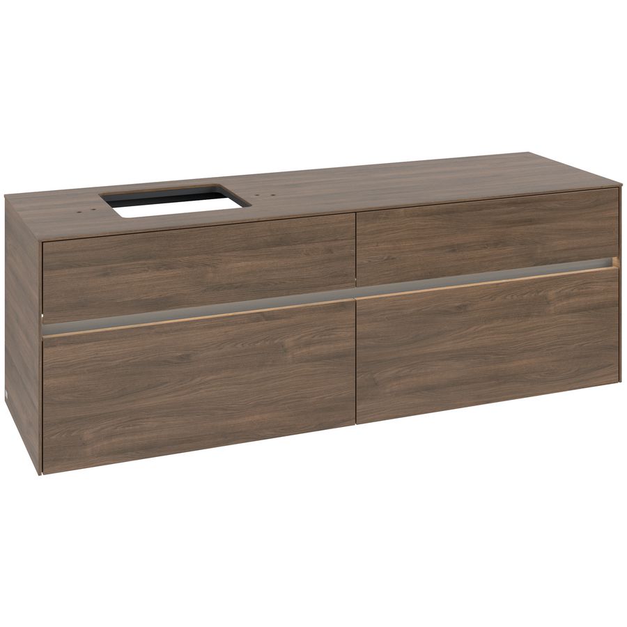 Wastafelonderkast Collaro 1600x548x500mm Ariz.Oak C135B0VH
