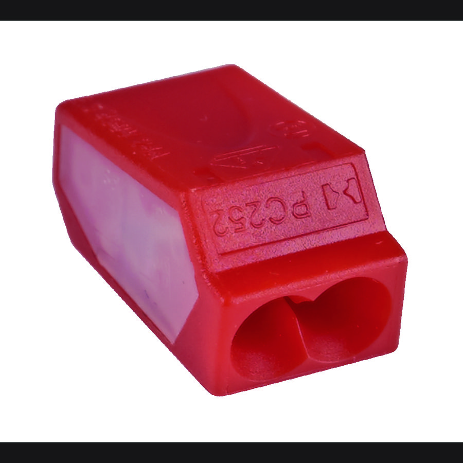 Zak a 100st. Lasdoppen nylon 2-polig