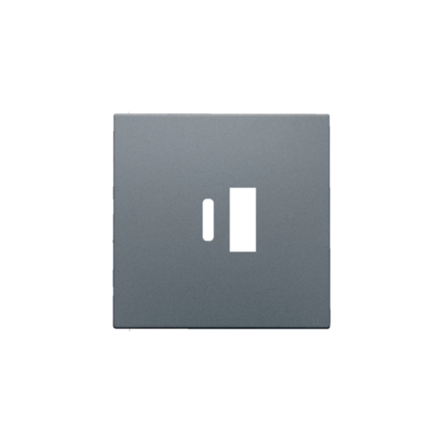 Afwerkingsset dubbele smart USB-A-/USB-C-lader blue grey