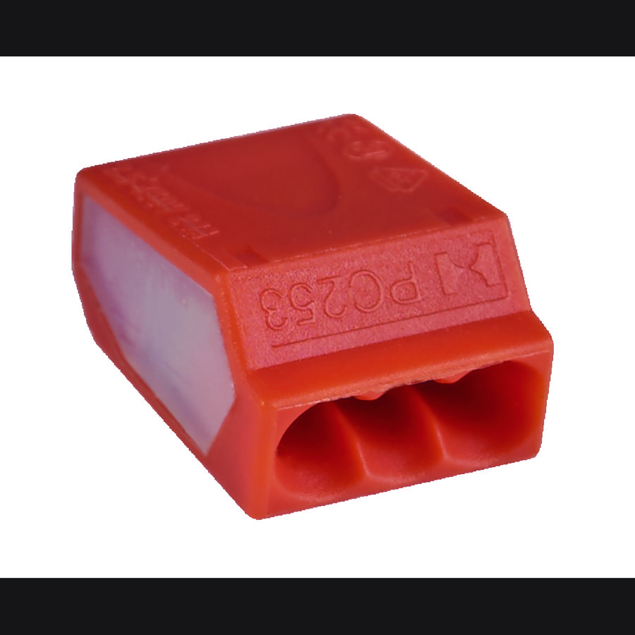 Zak a 100st. Lasdoppen nylon 3-polig