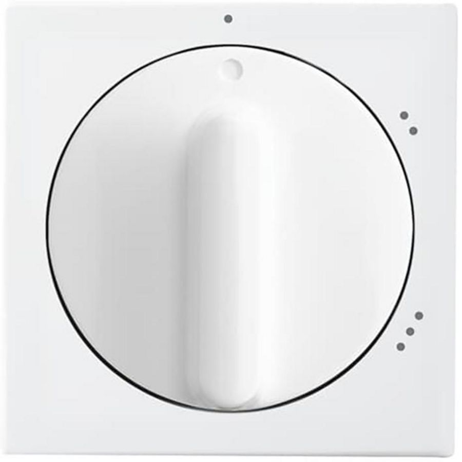 Centraalplaat voor 3 standen schak 2710/1U SI-B alpinwit (2542 DR/02-914)