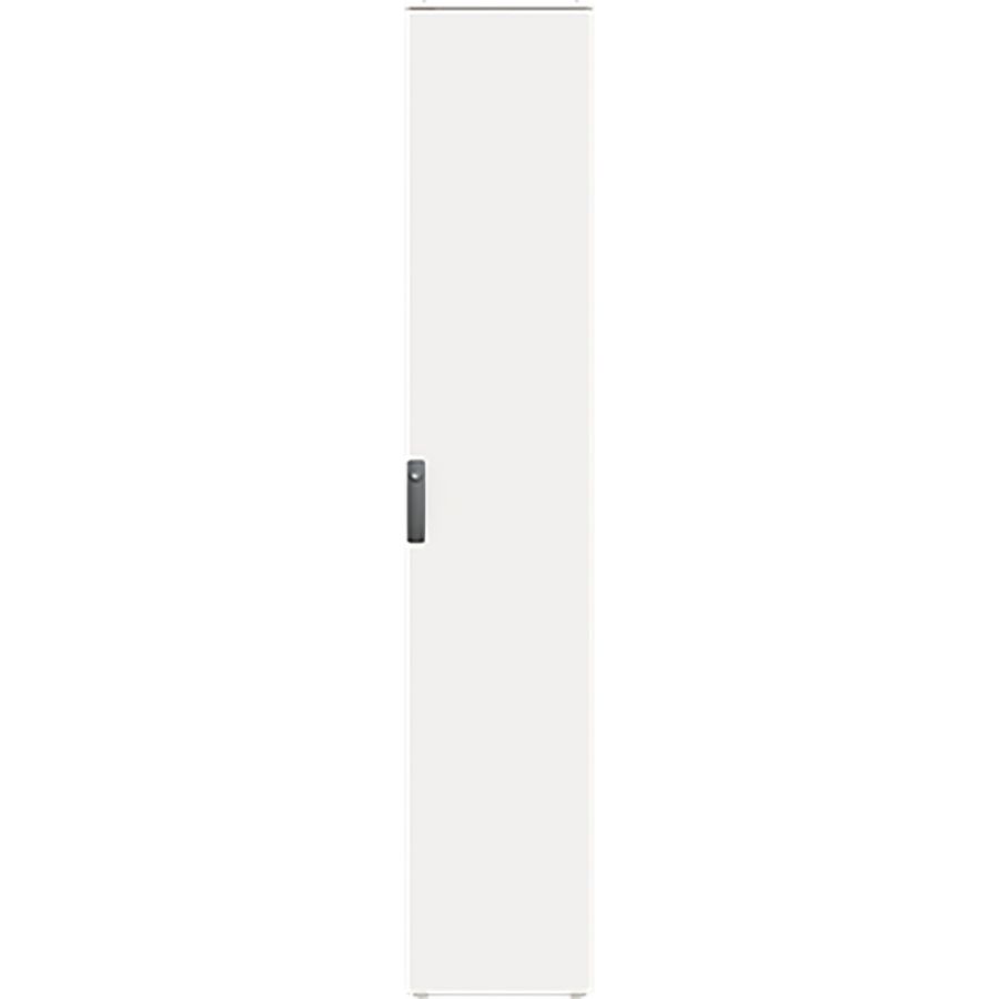 Kast v.v deur-achterwand-dakplaat 1PW/12GU/D4 RAL7035