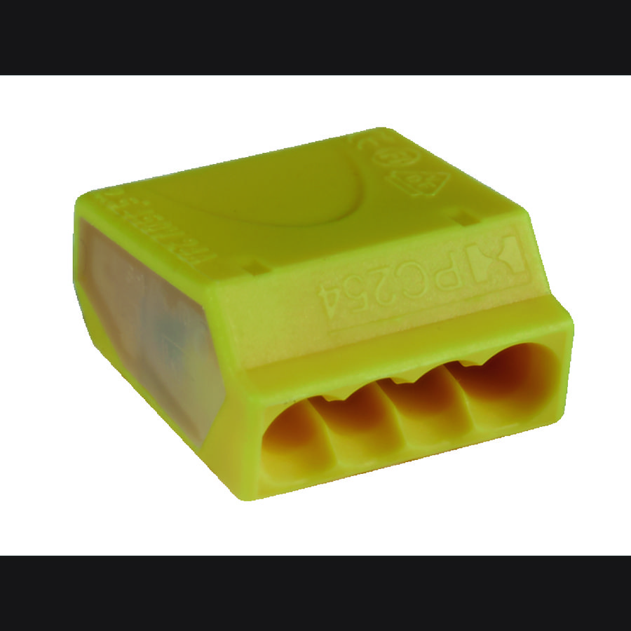 Zak a 100st. Lasdoppen nylon 4-polig